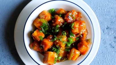 Dry Chilli Paneer (Street Style)