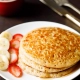 Eggless Pancake Recipe | Whole Wheat Pancakes