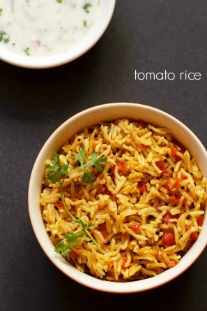 Tomato Rice (Thakkali Sadam)