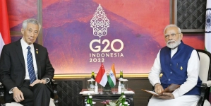 MELBOURNE : Prime Minister’s meeting with the Prime Minister of Australia on the sidelines of G-20 Summit in Bali