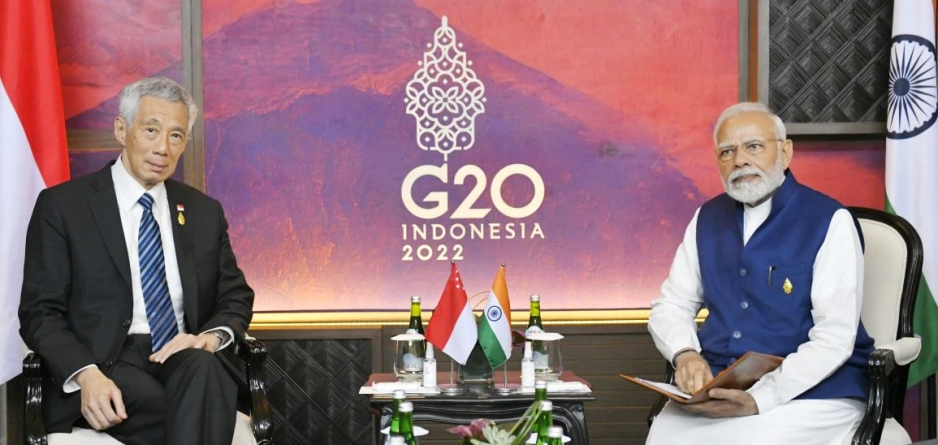 MELBOURNE : Prime Minister’s meeting with the Prime Minister of Australia on the sidelines of G-20 Summit in Bali