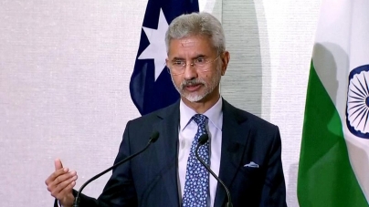 CANBERRA : Dr. S. Jaishankar at the Joint Press Conference with the Foreign Minister of Australia