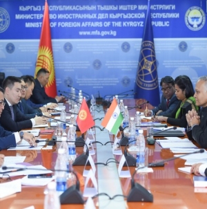 BISHKEK :12th India-Kyrgyz Republic Foreign Office Consultations