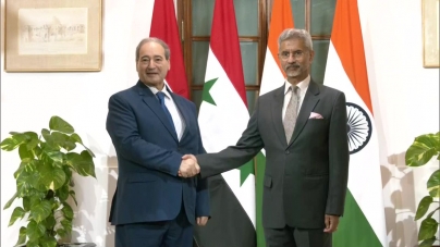 DAMASCUS : Visit of Minister of Foreign Affairs & Expatriates of the Syrian Arab Republic to India