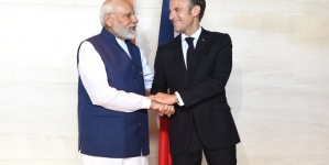 PARIS : Prime Minister’s meeting with the President of France on the sidelines of G-20 Summit in Bali