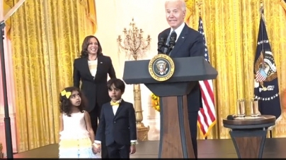 WASHINGTON: “My Impression Of Light”- Biden Invites Children On Stage At Diwali Event