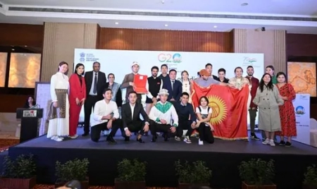 ASTANA : Visit of a Youth Delegation from Central Asian countries to India