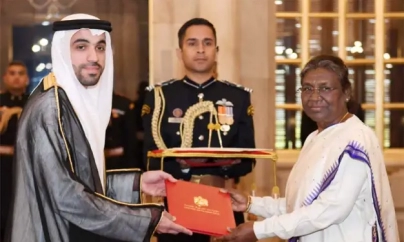 DUBAI : Envoys of five nations present credentials to President of India