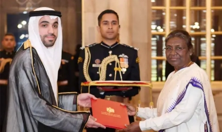 DUBAI : Envoys of five nations present credentials to President of India