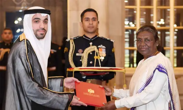 DUBAI : Envoys of five nations present credentials to President of India