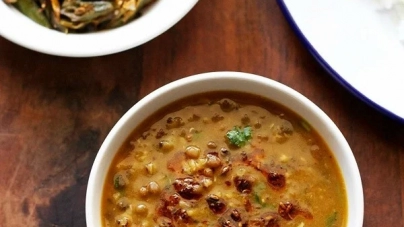 Green Moong Dal | Green Gram Curry