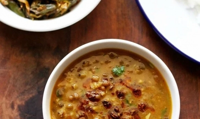 Green Moong Dal | Green Gram Curry