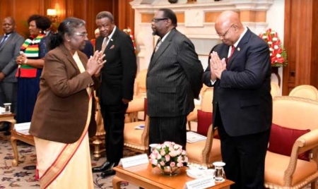 HARARE : Parliamentary Delegation from Zimbabwe calls on President