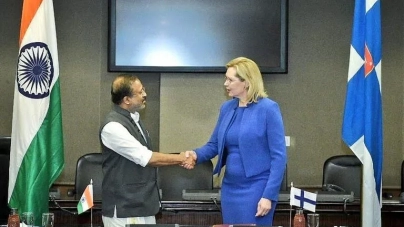 HELSINKI : Signing of Joint Declaration of Intent on Migration and Mobility between the Government of the Republic of India and the Ministry of Economic Affairs and Employment of Finland