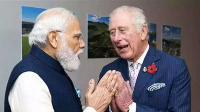 LONDON : Prime Minister spoke to His Majesty King Charles III of the UK on telephone