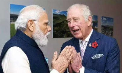 LONDON : Prime Minister spoke to His Majesty King Charles III of the UK on telephone