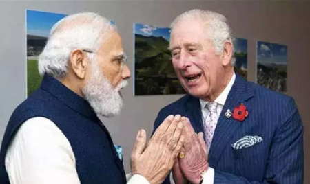 LONDON : Prime Minister spoke to His Majesty King Charles III of the UK on telephone