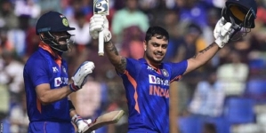 DUBAI : Ishan Kishan: India batter hits fastest ODI double century in win over Bangladesh