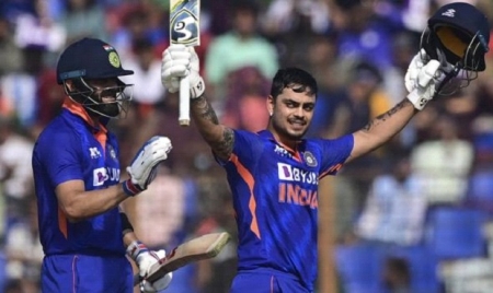 DUBAI : Ishan Kishan: India batter hits fastest ODI double century in win over Bangladesh