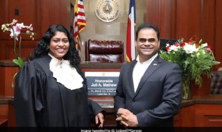 WASHINGTON : Three Indian-Americans Take Oath As County Judges In US