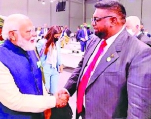 GEORGETOWN : President Ali to receive prestigious Pravasi Bharatiya Samman Award
