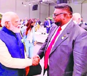 GEORGETOWN : President Ali to receive prestigious Pravasi Bharatiya Samman Award