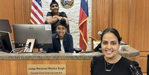 HOUSTON : Indian-Origin Manpreet Monica Singh Becomes First Female Sikh Judge In US