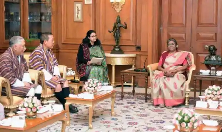 THIMPU : Parliamentary Delegation from Bhutan calls on the President