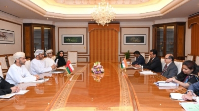 MUSCAT : 12th round of the India-Oman Strategic Consultative Group Meeting