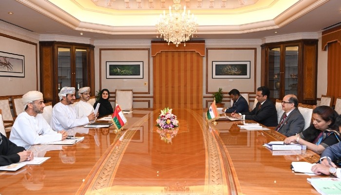 MUSCAT : 12th round of the India-Oman Strategic Consultative Group Meeting