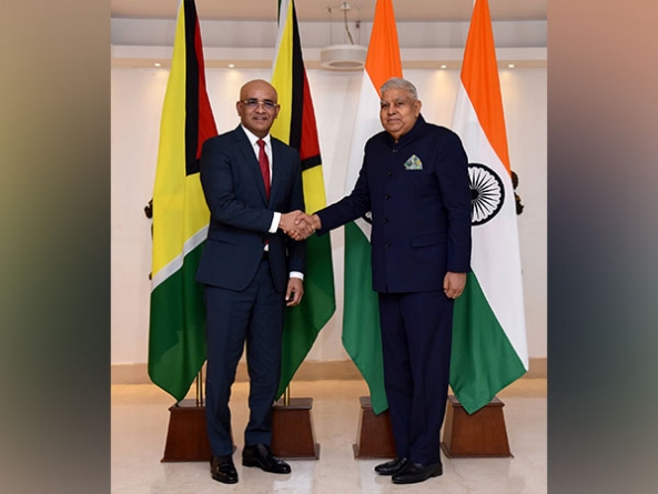 GEORGETOWN : Visit of Vice President of Guyana, H.E. Dr. Bharrat Jagdeo to India