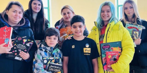 LONDON : 10-Year-Old British-Indian’s Journey To Give Books To Ukraine’s Children