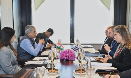 MINTEVIDEO : 5th Foreign Office Consultations between India and Uruguay