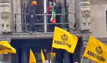 LONDON : India lodges strong protest with UK