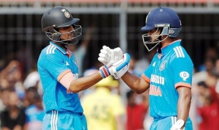 SIDNEY: Team India smashes record total against Australia in 2nd ODI