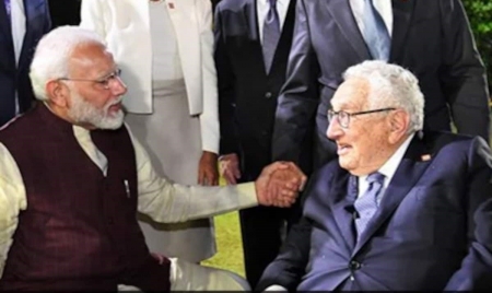 WASHINGTON: Henry Kissinger Advocated Strong Ties With India Under PM Modi