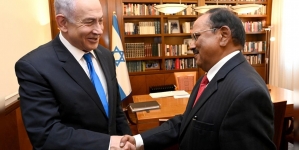 JERUSALEM: Ajit Doval Meets Israeli PM Netanyahu, Discuss Gaza War, Humanitarian Aid