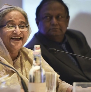 DHAKA: “First Burn Wives’ Sarees”- Sheikh Hasina Slams Rivals’ India Boycott Call