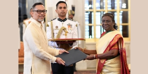 MANILA: Envoys of Five Nations Present Credentials to The President of India