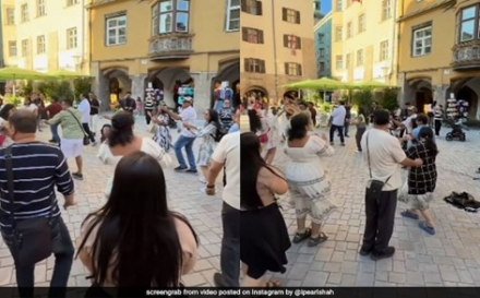 VIENNA: “Tick It Off Bucket List”: Garba By Indian Tourists In Austria Goes Viral