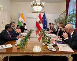 VIENNA: 8th India-Austria Foreign Office Consultations