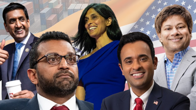 WASHINGTON: Desi power surge: How Indian-Americans shaped Trump’s 2nd term in 2025