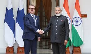 HELSINKI: Meeting of Prime Minister with H.E. Mr. Petteri Orpo, Prime Minister of the Republic of Finland on the margins of the AI Impact Summit